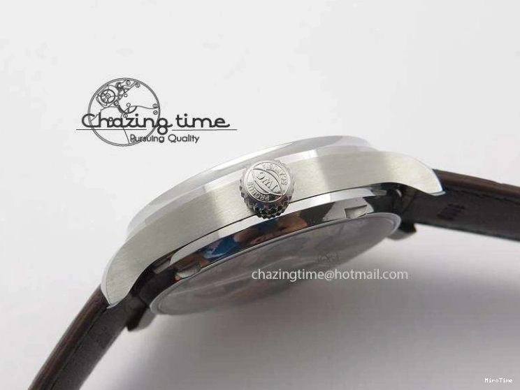 MIROTIME 0303 MoistureWicking Portuguese Real PR IW500704 ZF 1:1 Best Edition On Brown Leather Strap A52010 V 7311